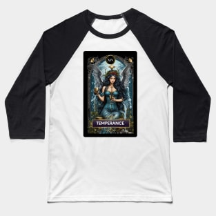 Temperance Card from The Mermaid Tarot Deck Baseball T-Shirt